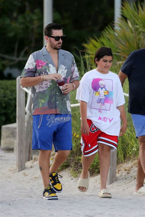 scott disick versace jacket|Mason Disick: Photos Of Scott Disick & Kourtney Kardashian’s Son.